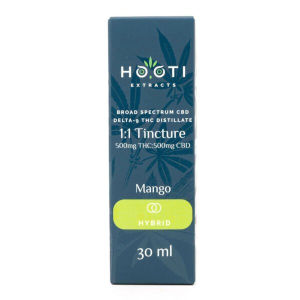 Alternative view of 1000mg 1:1 Hybrid Tinctures (Hooti Extracts)
