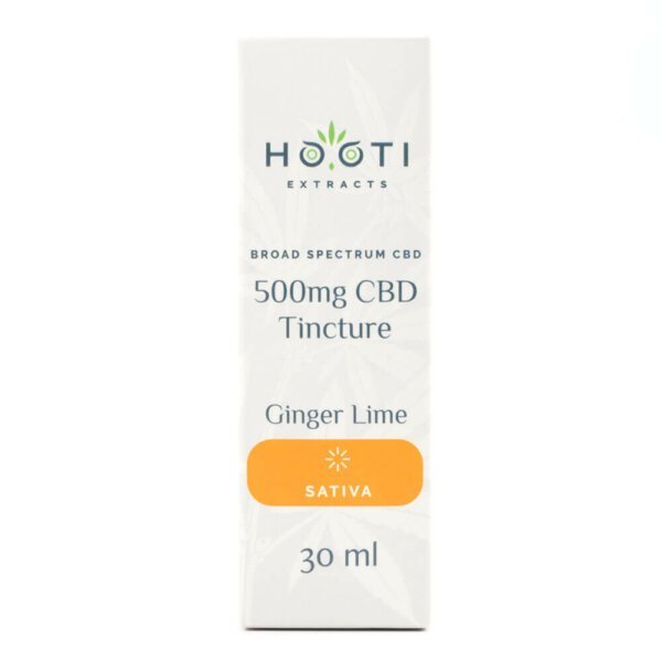 500mg Sativa CBD Tinctures (Hooti Extracts) - Image 3