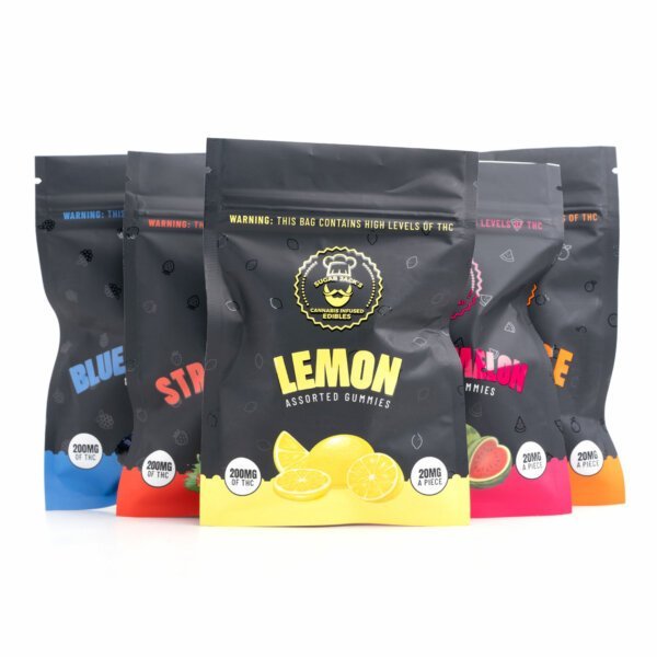 Alternative view of 200mg THC Assorted Gummies (Sugar Jack’s)