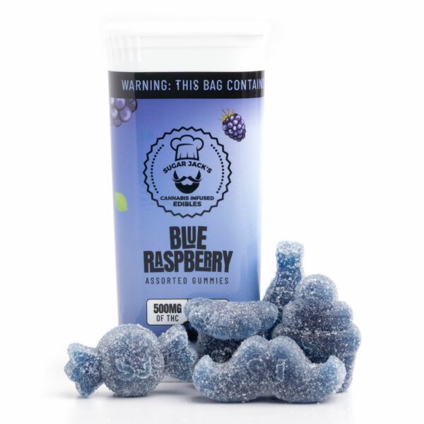 500mg THC Assorted Gummies (Sugar Jack’s)