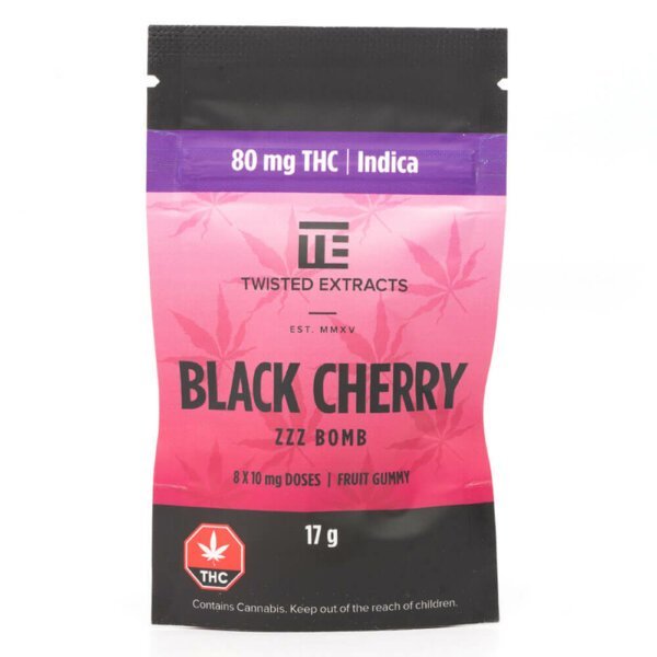 80mg THC Jelly Bombs (Twisted Extracts) - Image 6