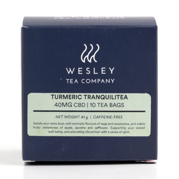 40mg CBD Tumeric Tranquilitea (Wesley Tea Co.)